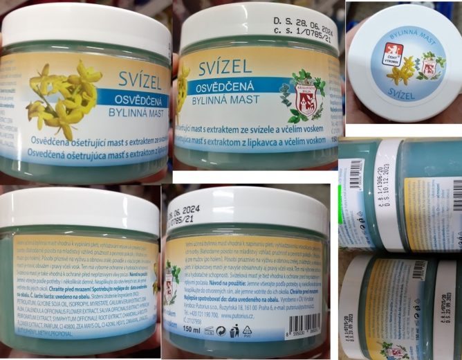 NEBEZPEČNÝ VÝROBEK: KRÁLOVSTVÍ BYLIN, SVÍZEL OSVĚDČENÁ BYLINNÁ MAST