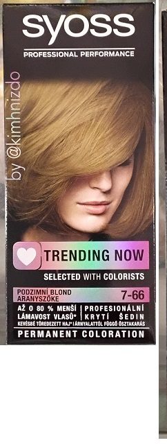 Nebezpečný výrobek: Barva na vlasy SyOSS, PROFESSIONAL PERFORMANCE, 7-66 PODZIMNÍ BLOND, PERMANENT COLORATION