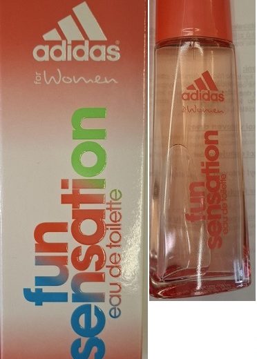 Nebezpečný výrobek: Adidas, for Women, fun sensation, eau de toilette