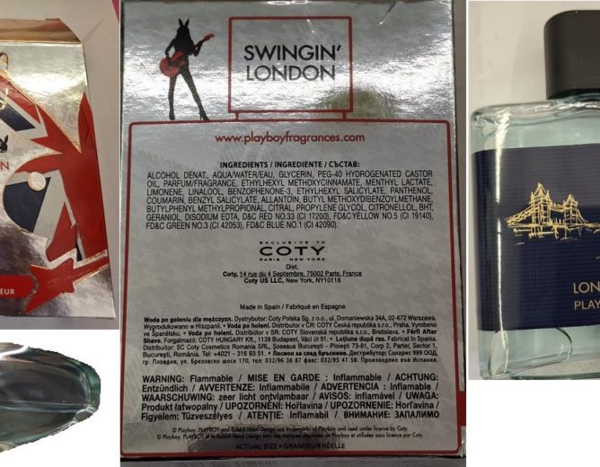 Nebezpečný výrobek: PLAYBOY SWINGIN´LONDON, COOLING AFTER SHAVE