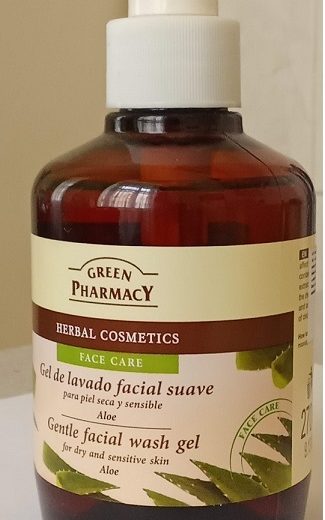Nebezpečný výrobek: Gentle facial wash gel, GREEN PHARMACY, HERBAL COSMETICS, FACE CARE