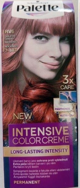 Nebezpečný výrobek: Schwarzkopf, Palette, INTENSIVE COLOR CREME, RV6 ŠARLATOVĚ ČERVENÝ 7-887