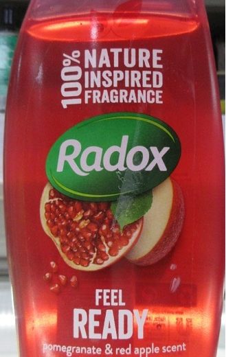Nebezpečný výrobek: Radox, FEEL READY, SHOWER GEL