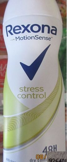 Nebezpečný výrobek: Rexona, MotionSense, stress control, anti-perspirant