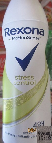 Rexona, MotionSense, stress control, anti-perspirant