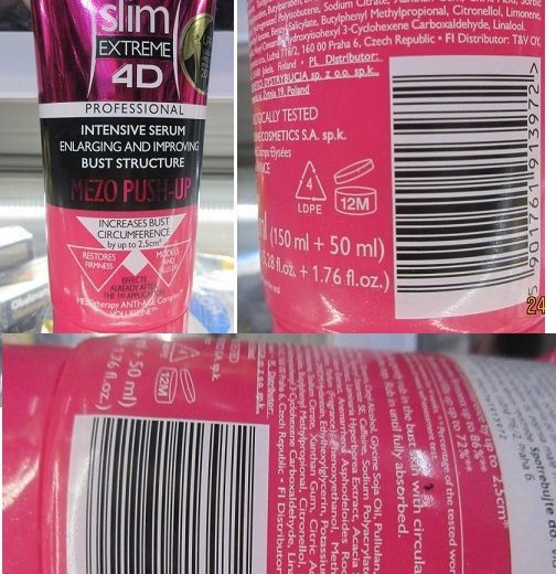 EVELINE COSMETICS, slim EXTREME 4 D, INTENSIVE SERUM