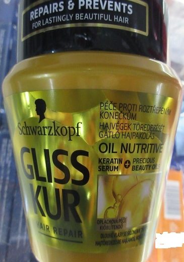 Nebezpečný výrobek: Schwarzkopf, GLISS KUR, HAIR REPAIR, OIL NUTRITIVE