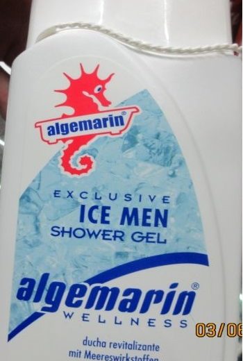 Nebezpečný výrobek: algemarin® WELLNESS, EXCLUSIVE ICE MEN, SHOWER GEL