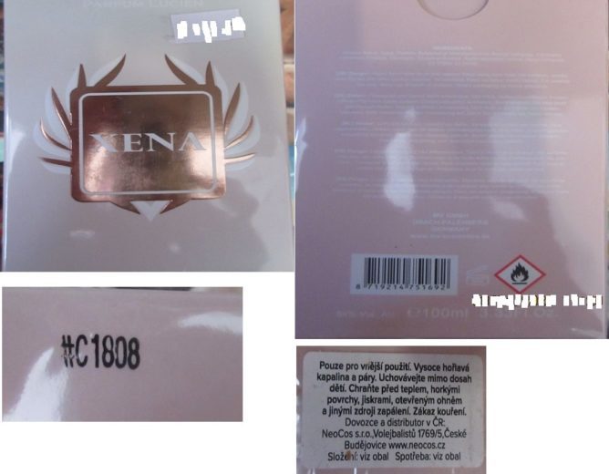 XENA, eau de parfum, PARFUM LUCIEN