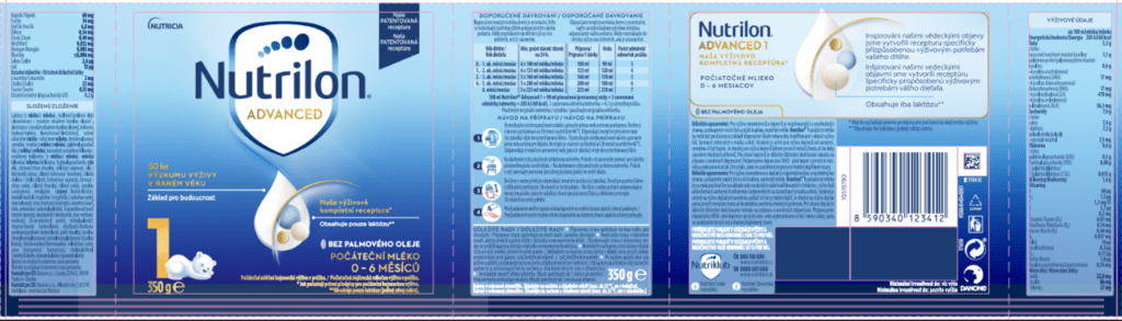 Nebezpečná potravina NUTRILON