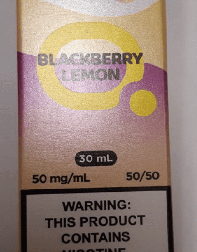 Nebezpečný výrobek: Náhradní náplň do elektronických cigaret zn. ELFLIQ NIC SALTS Blackberry Lemon, 30 ml, 50 mg/mlnikotinu