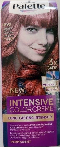 Barva na vlasy RV6 ŠARLATOVĚ ČERVENÝ 7-887