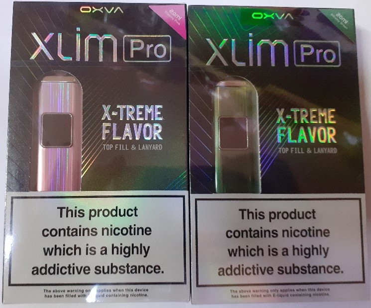 el. cigareta opakovaně plnitelnáOXVA xLim Pro, gleamy pink, gleamy green, 2,0 ml