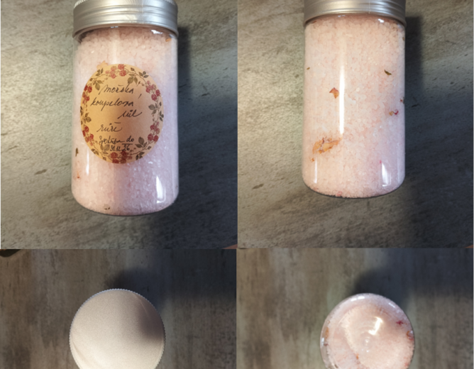 Nebezpečný výrobek: Mořská koupelová sůl „růže“