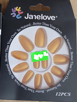 Janelove®, ART NAIL, 12 Designer Nails Set