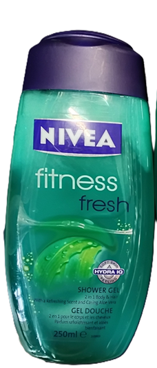 Nebezpečný výrobek: NIVEA, finess fresh, SHOWER GEL, 2 in 1 Body & Hair With a Refreshing Scent and Caring Aloe Vera, 250 ml