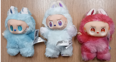 PADĚLEK: hračka/figurka typy LABUBU, THE MONSTERS, Big into Energy