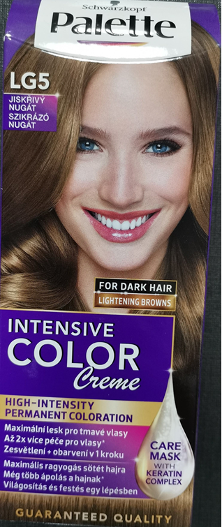 Schwarzkopf, Palette, INTENSIVE COLOR Creme, LG5 JISKŘIVÝ NUGÁT