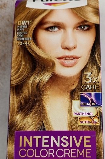 Nebezpečný výrobek: Schwarzkopf, Palette, INTENSIVE COLOR CREME, LONG-LASTING INTENSITY, BW10 PUDROVĚ PLAVÝ 10-46