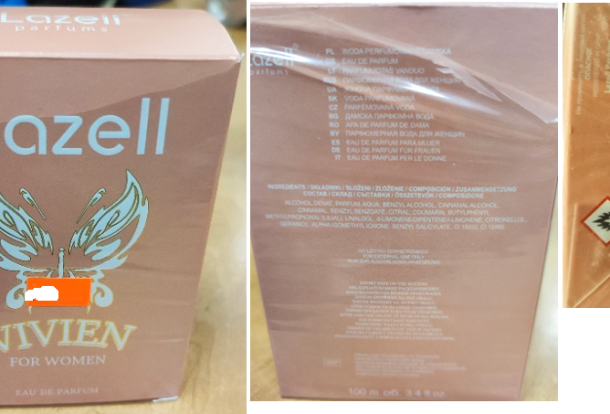 Lazell® Parfums, VIVIEN FOR WOMAN, EAU DE PARFUM