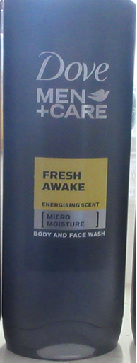 Dove, MEN + CARE, FRESH AWAKE, ENERGISING SCENT, BODY AND FACE WASH
