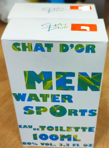 CHAT D´OR MEN WATER SPORTS, EAU DE TOILETTE