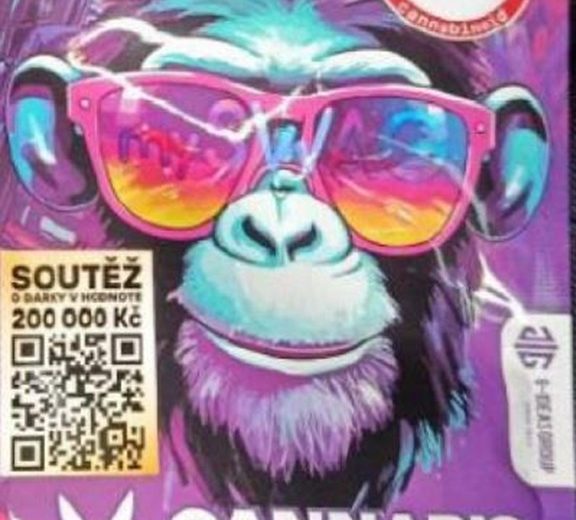 Nebezpečný výrobek: Bylinný výrobek určený ke kouření zn. MY SWAG Cannabis, I´m a legal dealer, Sativa 1 g