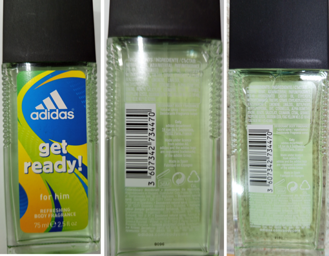 Adidas, get ready! for him, REFRESHING BODY FRAGRANCE