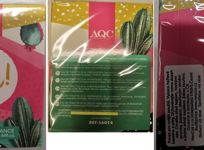 AQC FRAGRANCES, Oh! SAVAGE, POCKET FRAGRANCE, EAU DE TOILETTE