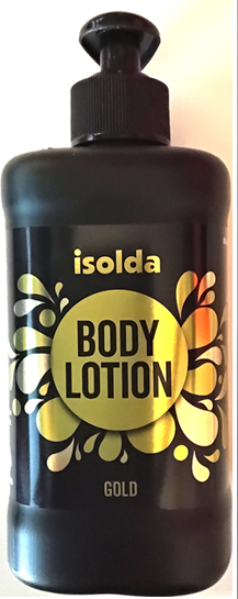 isolda, BODY LOTION GOLD