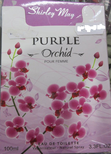 Shirley May, PURPLE Orchid, POUR FEMME, EAU DE TOILETTE