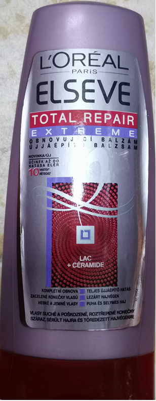 L’ORÉAL PARIS ELSEVE, TOTAL REPAIR EXTREME, OBNOVUJÍCÍ BALZÁM