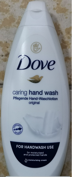 Dove, caring hand wash, FOR HANDWASH USE