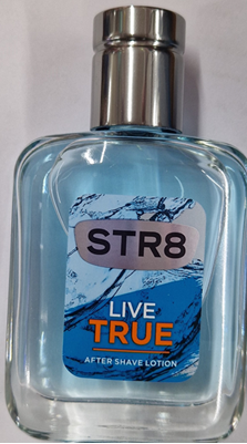 STR8, LIVE TRUE, AFTER SHAVE LOTION