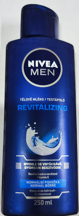 NIVEA MEN, REVITALIZING, TĚLOVÉ MLÉKO