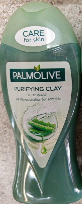 PALMOLIVE PURIFYING CLAY, BODY WASH, CARE for skin