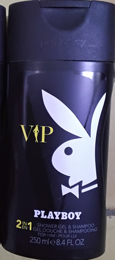PLAYBOY VIP, 2 IN 1, SHOWER GEL & SHAMPOO