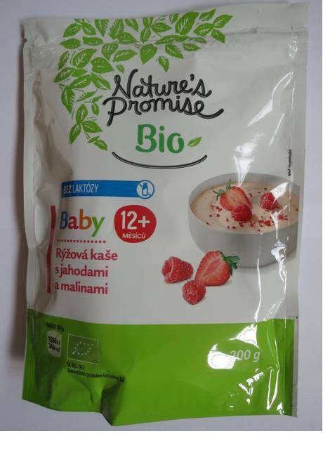 Bio rýžová kaše Nature's Promise