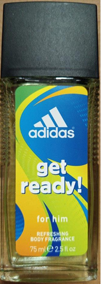 Adidas, get ready! for him, REFRESHING BODY FRAGRANCE