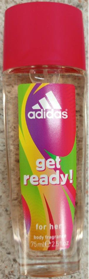 Adidas, get ready! for her, body fragrance