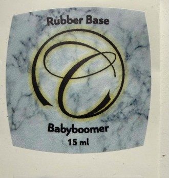 CLAUDINE RUBBER BASE BABYBOOMER, 15ml