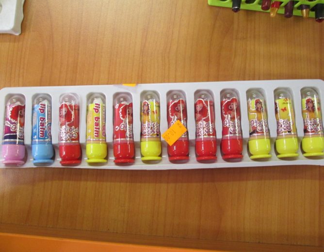 Nebezpečný výrobek – Aodie, lip balm