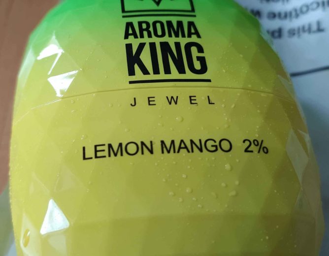 Nebezpečný výrobek – AROMA KING JEWEL LEMON MANGO