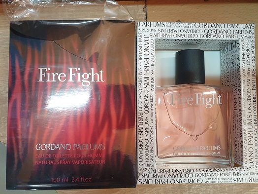 Nebezpečný výrobek – Fire Fight, GORDANO PARFUMS