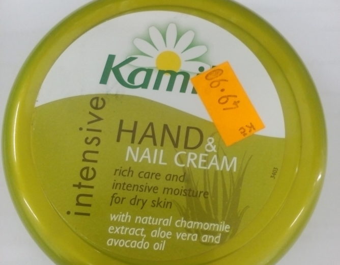 Nebezpečný výrobek – Kamill, HAND + NAIL CREAM intensive