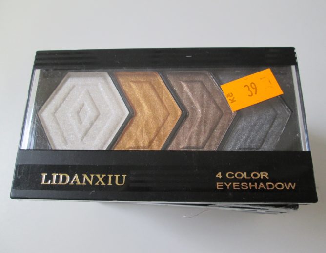 Nebezpečný výrobek – LIDANXIU 4 colore eyeshadow