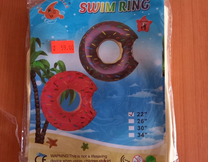 Nebezpečný výrobek –  nafukovací kruh SWIM RING