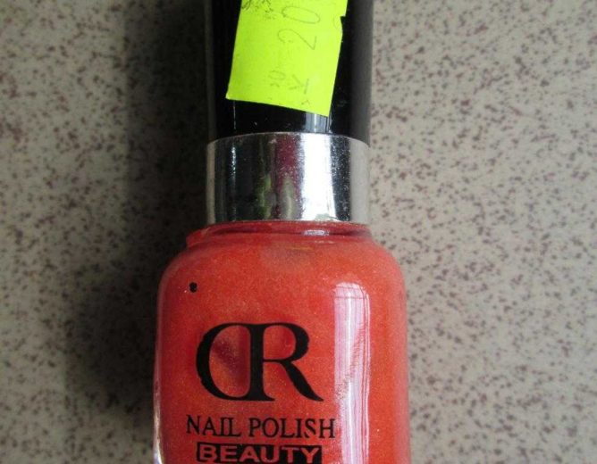 Nebezpečný výrobek – CR NAIL POLISH BEAUTY